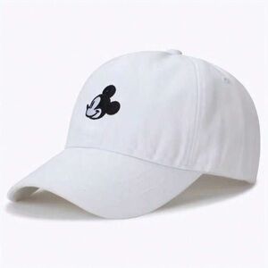 New Disney Mickey Mouse Hat in White